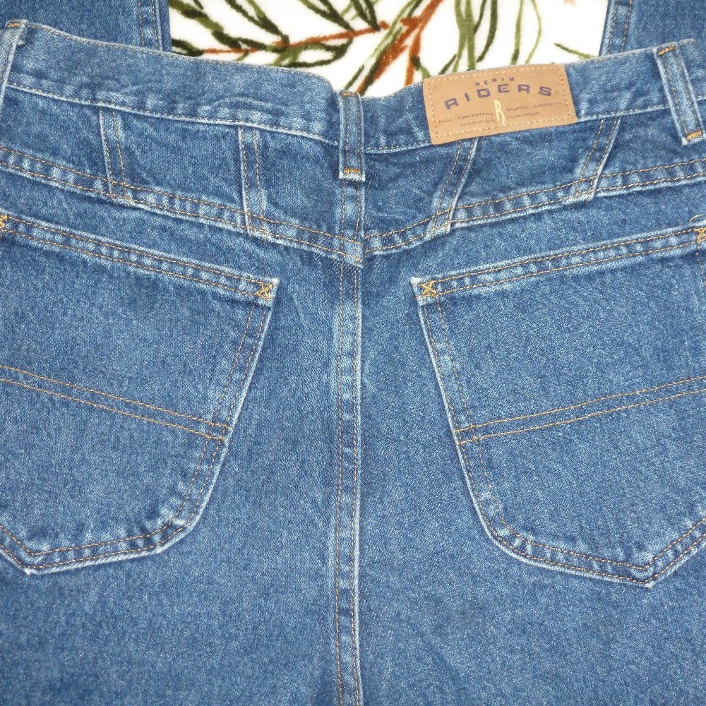 Authentic Riders Superior Fit straight leg dark wash jeans Sz !2
